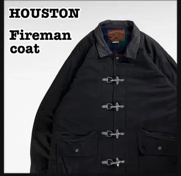 휴스턴 옷깃 가죽 파이어맨 자켓 빅 실루엣