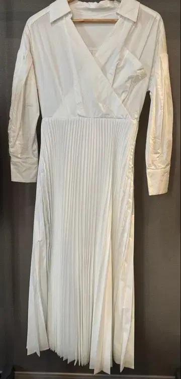 BIRTHDAY BASH 화이트 셔츠 원피스