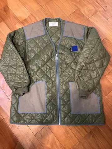 Slow Stone 제 벨기에군 퀼팅 자켓 3B 올리브 그린