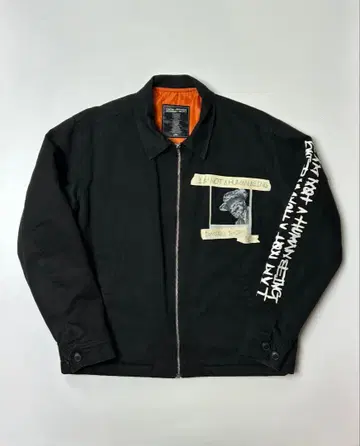 I am not a humanbeing 워크 자켓 블랙 L 사이즈