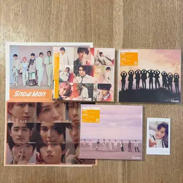 SnowMan 7th single [ 오렌지kiss ] 3형태 세트