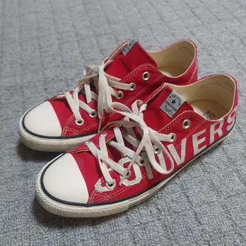 CONVERSE 레드 스니커즈