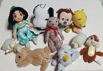 봉제 인형 세트 미키 스누피 외