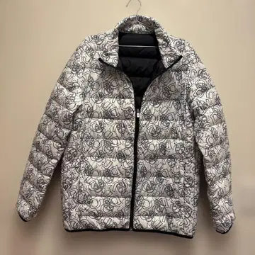 CASTELBAJAC 50 XL 다운 자켓 화이트/블랙