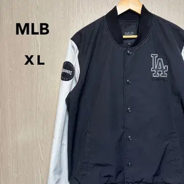 MLB 바시티 자켓 XL 블랙 다저스