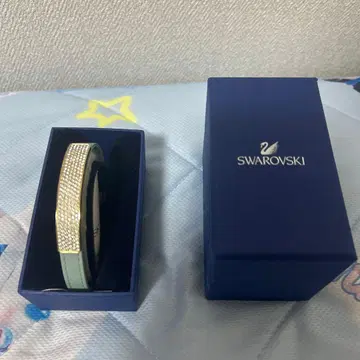 Swarovski 골드 그린 팔찌