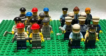 레고 (LEGO) 미니 피규어 경찰 도둑 20개 묶음 판매
