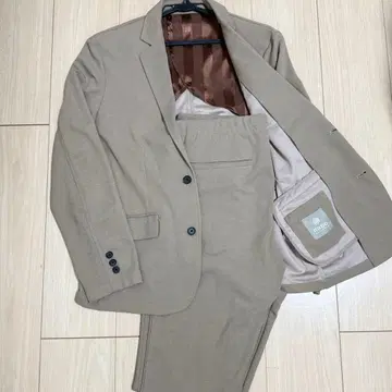 나노 유니버스 베이지 셋업 남성용 M 사이즈