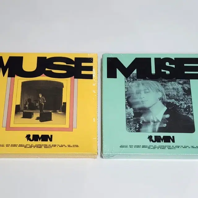 bts 방탄 지민 뮤즈 일본 앨범 미개봉 jimin muse albums