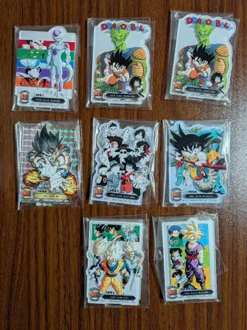 드래곤볼 아크렉토 8개 세트 제일복권 f상