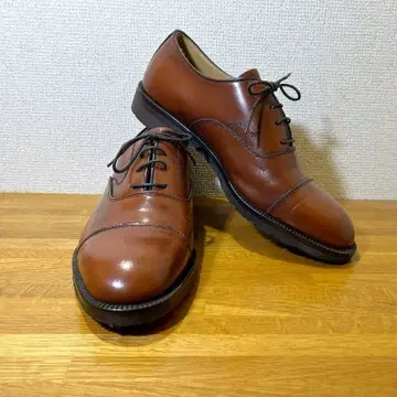 켄포드 스트레이트 팁 26cm 브라운 가죽 신발 드레스 슈즈