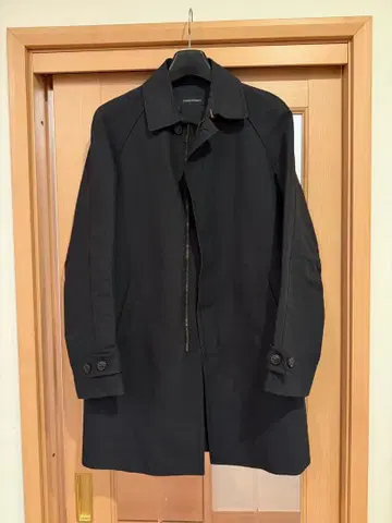 DSQUARED2 블랙 스텐카라 코트