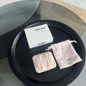 핑크 코인 케이스 거울 포함