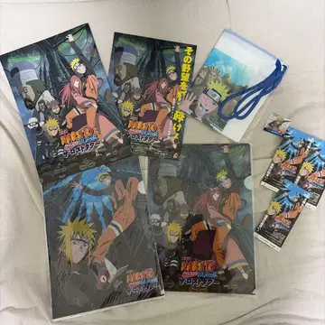 극장판 NARUTO 돌풍전 더 로스트 타워 세트