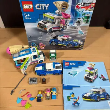 레고 시티 60314 아이스크림 트럭 추격전