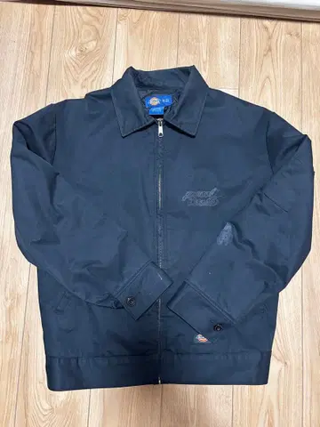 네이비 스켈레톤 프린트 자켓