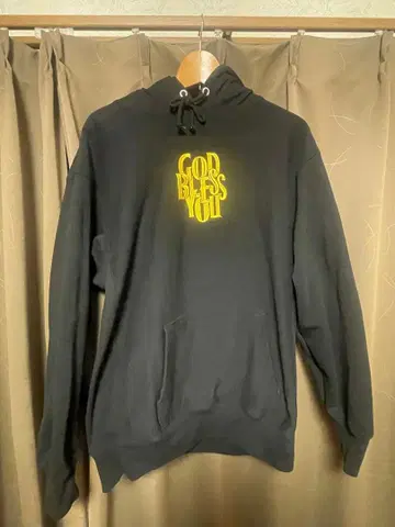 GOD BLESS YOU 후드티 X-LARGE