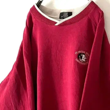 ANTIGUA 플로리다 스테이트 대학 자수 맨투맨 XL 레드 구제 의류