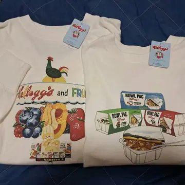 Kellogg's 긴팔 T셔츠 2장 세트