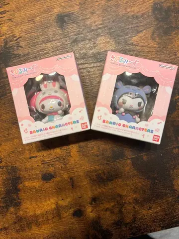 미개봉 새상품 산리오 캐릭터즈 마이멜로디 쿠로미 세트