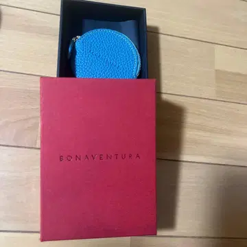 BONAVENTURA 가죽 코인 케이스 파랑