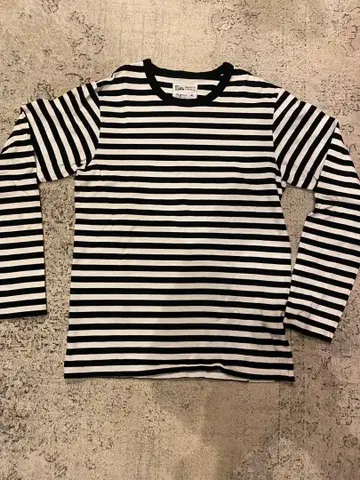 agnes b. BIOTOP 스트라이프 T셔츠 T1