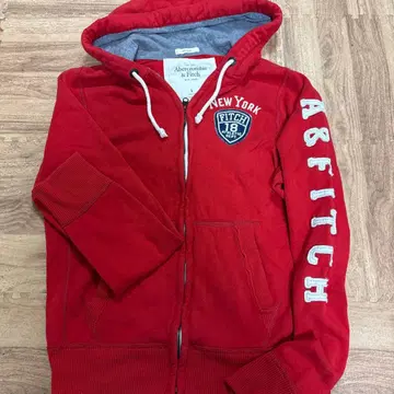 Abercrombie & Fitch 레드 후드티 L 사이즈