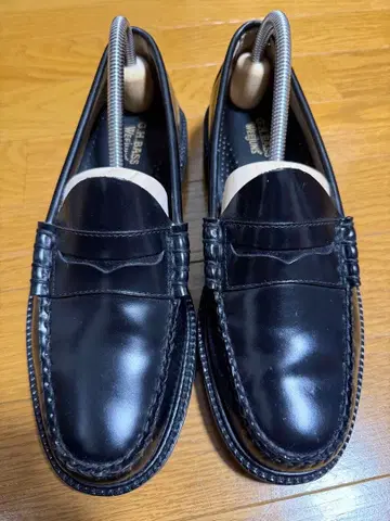 블랙 가죽 로퍼 gh bass