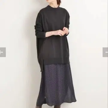 IENA 이에나 밴드 카라 셔츠 원피스 원피스 블라우스 니트