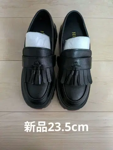 통굽 로퍼 블랙 23.5cm