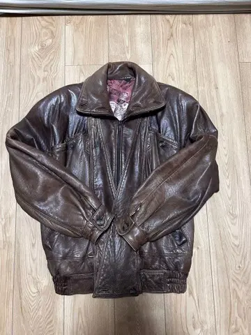 90S 가죽 자켓 스페인산