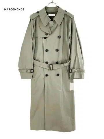 [ 새상품 ] MARCOMONDE 코튼 트렌치코트 정가 92,400엔