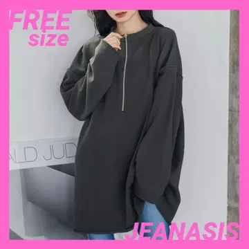 지나시스 JEANASIS 루프 우라케 2WAY 데미지 튜닉