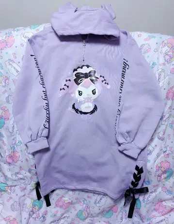 쿠로미 츤데레 카페 원피스 리제이 골드 재팬 빅 사이즈