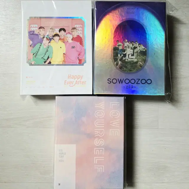 BTS 머사터 블루레이 소우주 블레 서울 럽셀콘 일괄