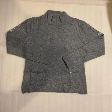 피코네 하이넥 스웨터 비쥬 포함 38