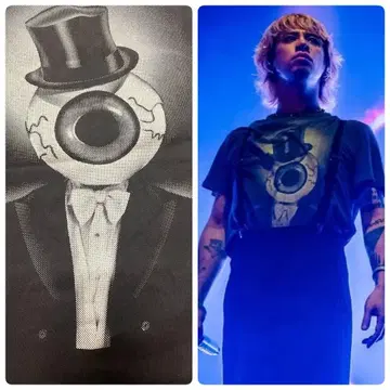 [레어] The Residents 90s 빈티지 T셔츠 Taka 착용