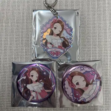 아이돌 마스터 시구레 우이 콜라보 미나세 이오리 캔뱃지 아크릴 키링