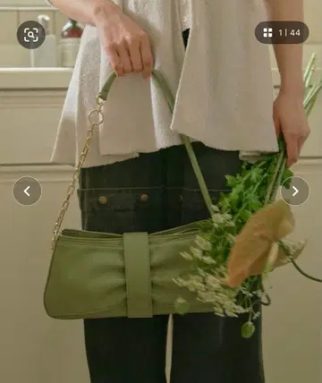 loin nuit 체인 리본 핸드백