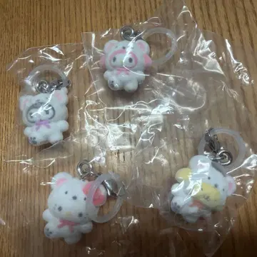 산리오 메지루시 액세서리 포근포근 스노우