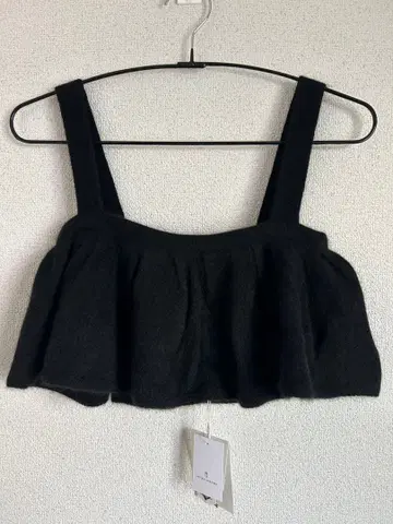 택 포함 새상품 [ enrica/엔리카 ] 뷔스티에 블랙