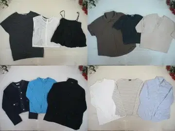 26-5578 여성용 의류 묶음 판매 18벌 ALL 유니클로 & GU M