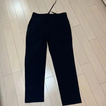 네이비 와이드 팬츠 L 사이즈