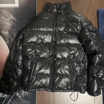 블랙 다운 자켓