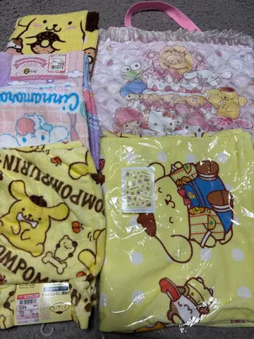 적자 판매 폼폼푸딩 마이멜로디 여름용 이불 백 세트