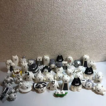 냥코 대전쟁 소프트 비닐 손가락 인형 피규어 마스코트 모음 세트