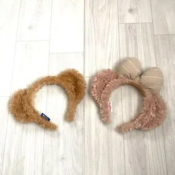 디즈니 리조트 더피 셰리메이 머리띠