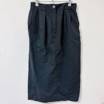 CHAUS 블랙 타이트 스커트