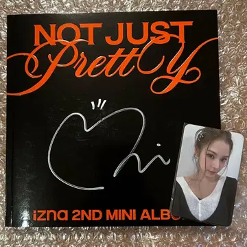 izna 마이 친필 사인 앨범 트레이딩 카드