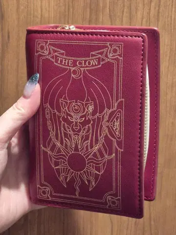 THE CLOW 카드 케이스 가죽풍
